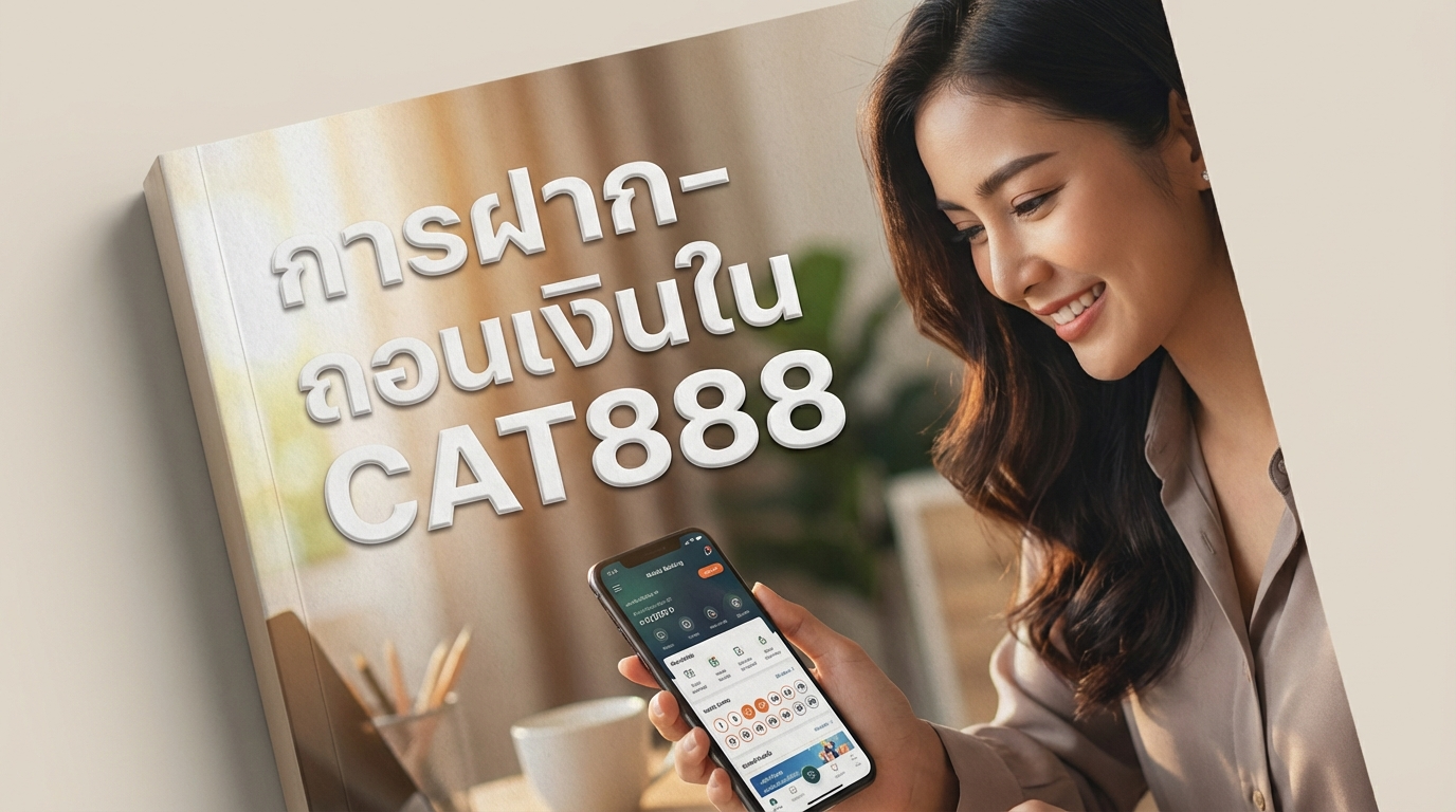 การฝาก-ถอนเงินใน CAT888